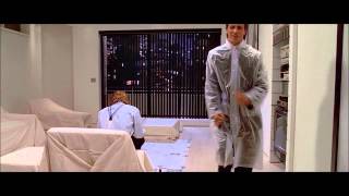 American Psycho  Funny Raincoat Scene [upl. by Feltie433]