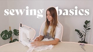 SEWING 101  Ultimate Beginners Guide [upl. by Kcor]