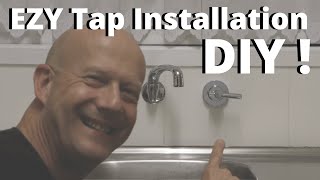 How To Replace Kitchen Taps EzyFix [upl. by Saiasi]