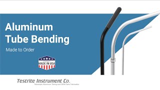 Aluminum Tube Bending [upl. by Annaet497]