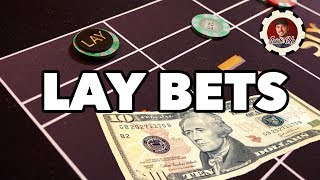 Lay Bets  craps payouts [upl. by Yve148]