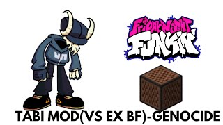 Friday Night Funkin VS Tabi ExBoyfriend  Genocide Minecraft Note Block Cover [upl. by Oninotna]