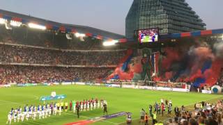 FC Basel  GC  Wilde Maa Choreo Muttenzerkurve [upl. by Dhruv671]