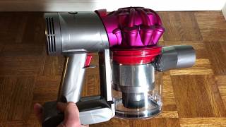 How to Remove the Bin on the Dyson V7 Remove the Clear Part [upl. by Moyer]