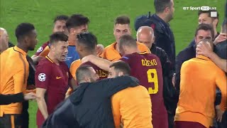 Incredible scenes as Roma complete historic Champions League comeback [upl. by Behm950]