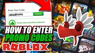 How To Enter Promo Codes in Roblox [upl. by Linette660]