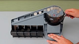 Vintage Coin Sorter Machine Remade [upl. by Nocaed243]