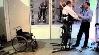 Paraplegics  Standing up from wheelchair [upl. by Nikoletta685]