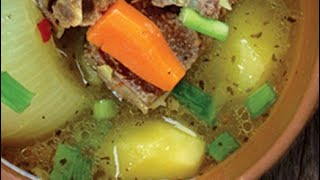 Beef Bone Soup Recipe [upl. by Charleton]