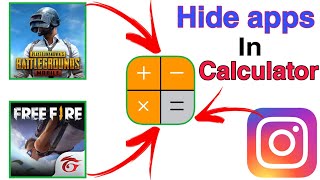 How To Hide Apps on Android 2021 No Root  hide apps in calculator  how to hide apps and videos [upl. by Doreg369]