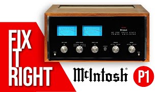 McIntosh MC 2105 Restoration P1 Why Macs Are So Collectible [upl. by Colleen]