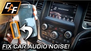 BUZZ WHINE HISS How to FIX Car Audio Noise [upl. by Meli]