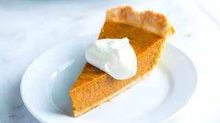 Easy Pumpkin Pie Recipe [upl. by Eittik264]