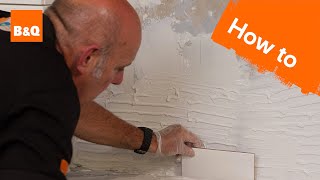 How to tile a kitchen wall [upl. by Rehpotsirc]