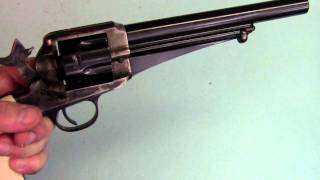 Shooting the 1875 Remington Revolvermov [upl. by Morehouse126]