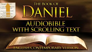 Holy Bible Audio DANIEL 1 to 12  With Text Contemporary English [upl. by Annaeed]