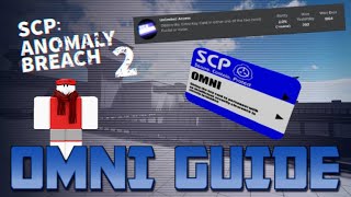 Roblox  SCP Anomaly Breach 2 Omni Guide [upl. by Tandi]