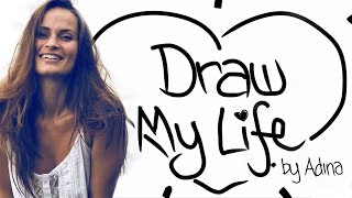 Draw My Life  Adina Rivers  MyTinySecrets [upl. by Danya]