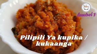 Pili Pili Ya Kukaanga Recipe  Swahili style chili [upl. by Zetana]