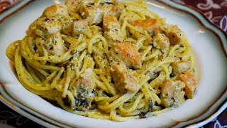 Pesto Chicken Pasta [upl. by Aynnat515]