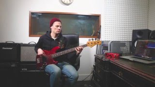 Focusrite  Recording Bass Guitar with the Clarett 2Pre [upl. by Jerad]