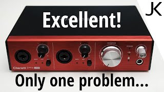 Focusrite Clarett 2Pre USB  REVIEW audio performance tested [upl. by Ainosal651]