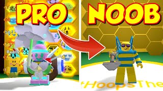 PRO to NOOB  Bee Swarm Simulator Challenge [upl. by Cornela260]