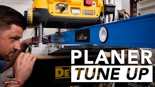 Thickness Planer Tune Up and Maintenance [upl. by Amorita693]