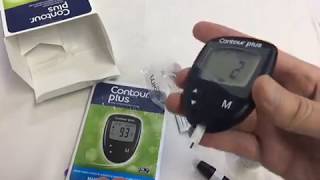 Glucometru Contour Plus Glucometer [upl. by Wanids918]