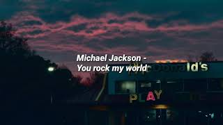 You rock my world  Michael Jackson subtitulado al español [upl. by Kristianson2]