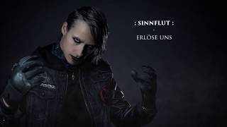 SCHWARZER ENGEL  Sinnflut OFFICIAL LYRIC VIDEO [upl. by Powe27]