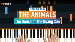 How to Play quotThe House of the Rising Sunquot by The Animals  HDpiano Part 1 Piano Tutorial [upl. by Dacy122]