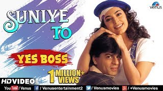 Suniye To  HD VIDEO  Shah Rukh Khan amp Juhi Chawla  Yes Boss  90s Song  Ishtar Regional [upl. by Oletha]