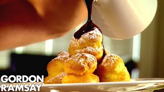 Perfect Chocolate Profiteroles  Gordon Ramsay [upl. by Lowrie976]