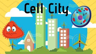 Cell City AnalogyLearn the Cell Parts [upl. by Skelly]