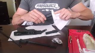 How to clean a Smith and Wesson MampP Shield 9mm Performance Center [upl. by Goldner16]