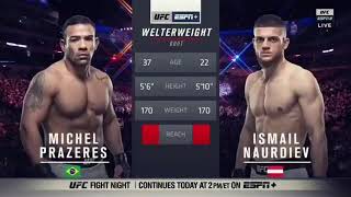 UFC Ismail Naurdiev [upl. by Terrell]