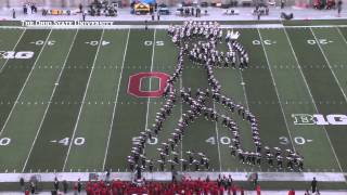 The Ohio State University Marching Band Michael Jackson Tribute Oct 19 2013 [upl. by Fairleigh844]