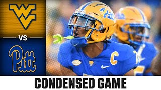 West Virginia vs Pitt Condensed Game  2022 ACC Football [upl. by Mufi]