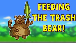 Feeding the Racoon in Stardew Valley [upl. by Arfihs]