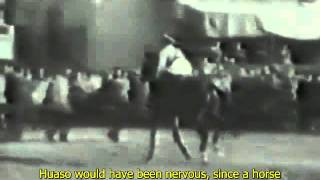 WORLD HORSE JUMPING RECORD 247 METERS 1949 [upl. by Nosreg]