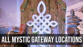 All Mystic Gateway Locations  God of War 2018 [upl. by Nitsud]