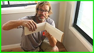 How to Install Baseboard  Skirting Boards [upl. by Gow]