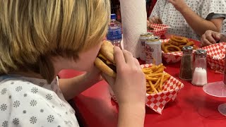 I Visit Heart Attack Grill In Las Vegas Nevada INTRESTING FEATURE [upl. by Adnawot]