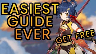 HOW TO GET XIANGLING GUIDE  EASY F2P WAY  ABYSS FLOOR 3  GENSHIN IMPACT [upl. by Evadnee302]