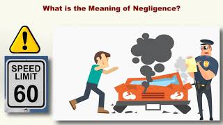 Concept of Negligence in Tort Law [upl. by Grayson209]