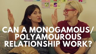 Can A MonogamousPolyamorous Relationship Work  Gaby amp Allison [upl. by Onirefes466]