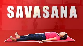 Savasana  Yoga Posture  Corpse Pose [upl. by Adrial833]