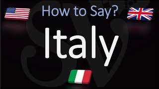 How to Pronounce Italy CORRECTLY [upl. by Annaerb]