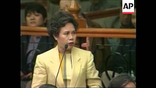 PHILIPPINES ESTRADA IMPEACHMENT TRIAL WITNESS [upl. by Annora]